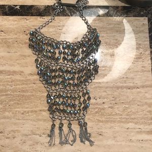 💎Gorgeous Crystalline Bib statement necklace 💎